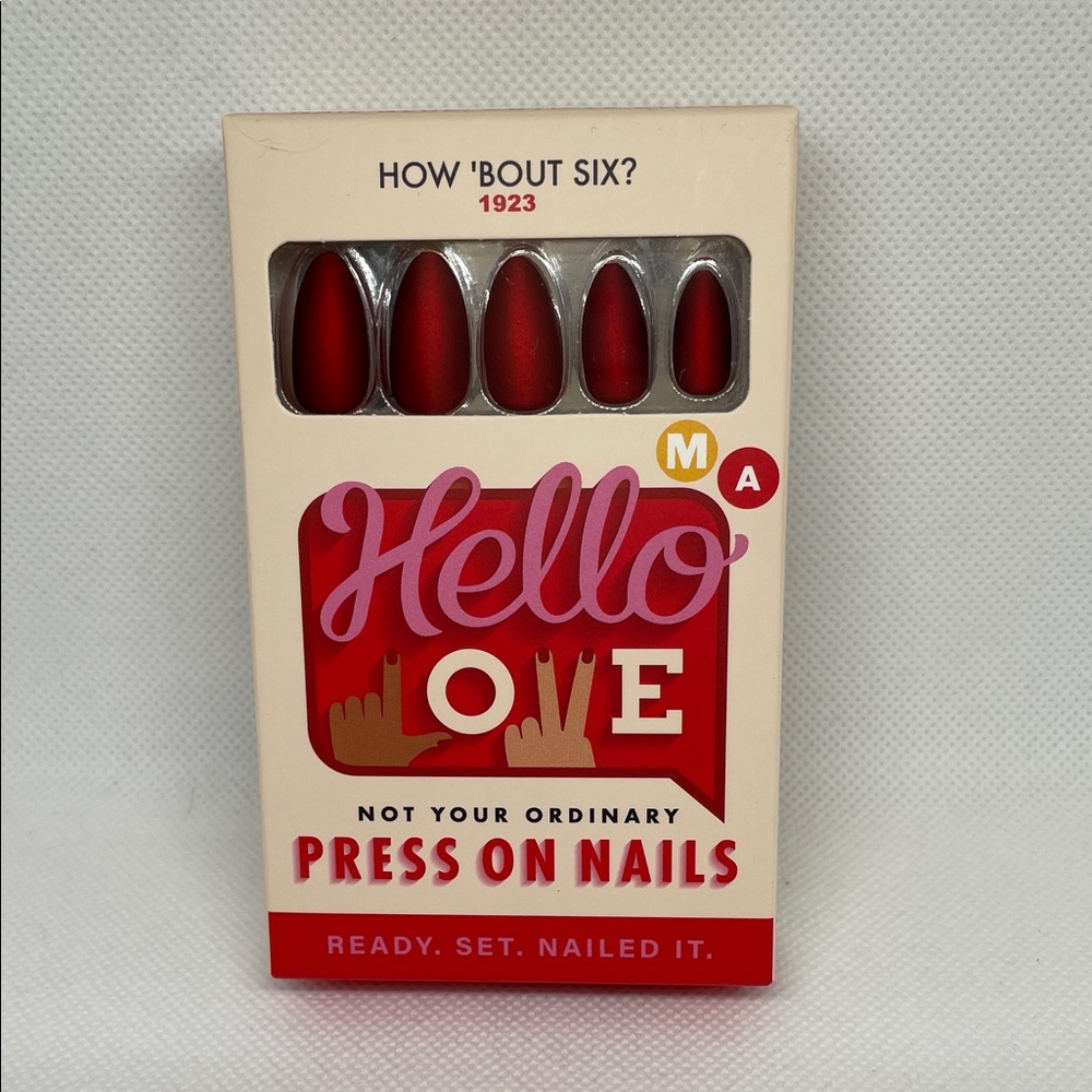 Hello Love Press On Nails - How ‘Bout Six?
